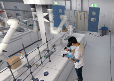 Lancement international du premier jumeau virtuel d’un laboratoire de chimie à EDUCAUSE 2022 aux Etats-Unis